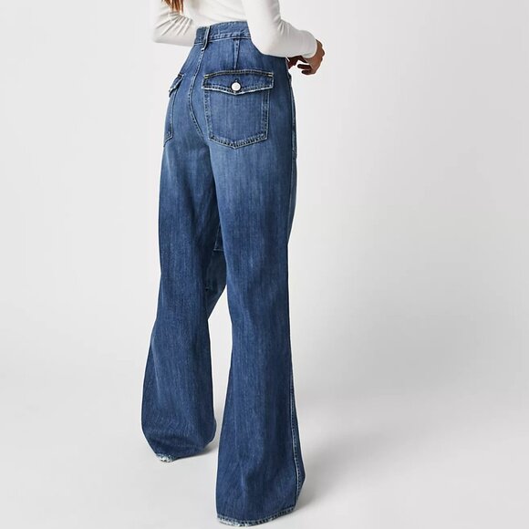 AMO Severine Cargo Jeans - Picture 3 of 5